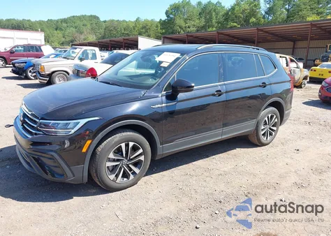 2022 Volkswagen Tiguan 2.0T S z USA, uszkodzony, nr VIN 3VV1B7AX9NM158751